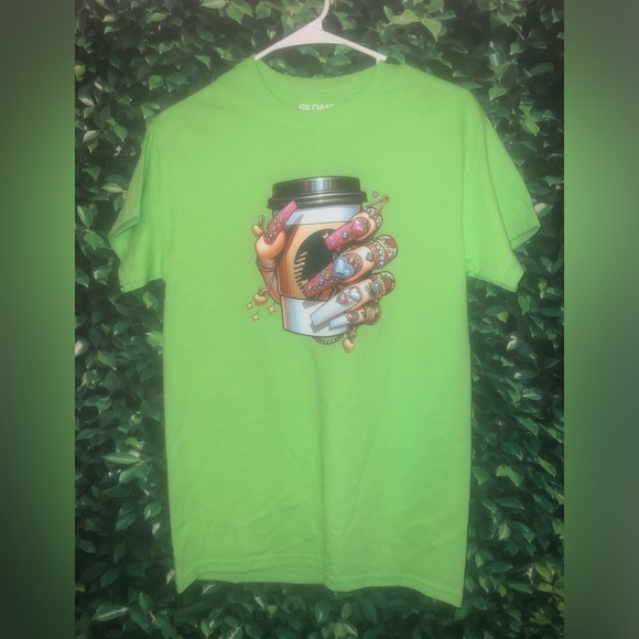 SALE NEW Custom Made Nails and Coffee Tee Offers Welcomed - Picture 5 of 7